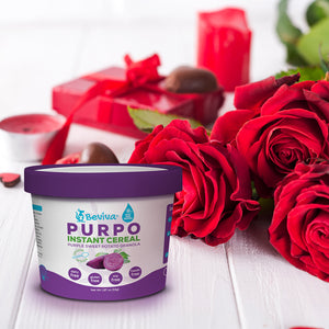 beviva all-in-one cereal cup with roses