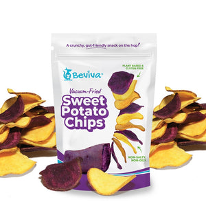 Beviva Sweet Potato Chips Bag 3.18 oz